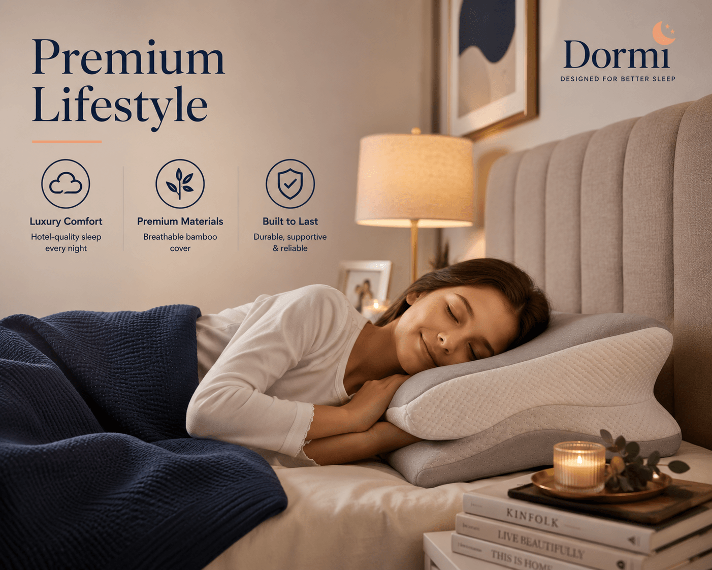 Dormi Adjustable Cervical Pillow