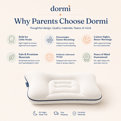 Dormi Ergonomic Kids' Pillow