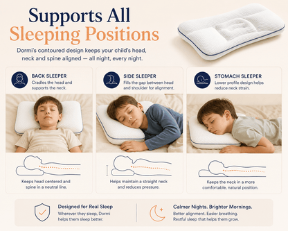 Dormi Ergonomic Kids' Pillow